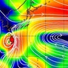 展覧会後で死んでる隙に猛烈だった台風18号メーローたんが着々と進撃中