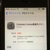 iＯＳ９にしたら通信が行きません