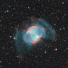 M27 亜鈴状星雲（デュアルナローバンドフィルターでの撮影）