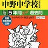 【中野区内男子校】明治大学付属中野中学校のH28年度初年度学費は昨年度から値上がり？値下がり？据え置き？