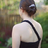 結婚式のヘアアレンジにも使える簡単可愛いギブソンタックの作り方