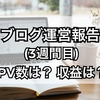 【ブログ運営報告】はてなブログ初心者の3週間目のPV数は？収益は？