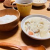 いつの日かの朝ごはん。温かいものが食べたくなる季節です。