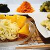 ☆オレンジと夏野菜の冷やし中華＆なすのナムル☆
