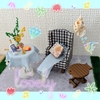 〈ドールハウス〉深海のお部屋🐠②チェア＆テーブル制作✨子どもの一人遊び🐻