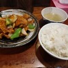 西川口の「永吉」で酢豚定食を食べました🐷