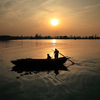 中国写真館その15　淀山湖の漁師たち