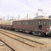 5月8日の近代化産業遺産特別運行　2編成わかれていた琴電レトロ電車は