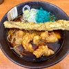 蕎麦つぐみ食堂（篠崎）ゲソ天そば＋ごぼう天＋&#128309;