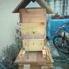 pa6 日本蜜蜂重箱式巣箱,待箱制作付帯部切り出し