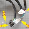 スピードメーター交換準備2（配線の色）