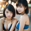 『AIによる美の再構築』—新時代のグラビアアートの可能性