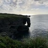 ビバ！沖縄 古宇利島・道の駅許田・御菓子御殿・万座毛・アメリカンビレッジ・ポークたまごおにぎり本店北谷店