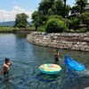 天然プール