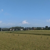 今朝のうっすら富士山（20250827）