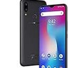 UMIDIGI Power SIMフリースマートフォン Android 9.0 5150mAh大容量バッテリー 6.3インチ FHD+ 大画面ノッチ付きディスプレイ 4GB RAM + 64GB ROM Helio P35オクタコア 16MP+8MPデュアルカメラ18W高速充電 グローバル対応端末 技適認証済み 指紋認証 顔認証 au不可 (ブラック)