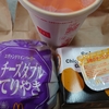 エヴァバーガーのチーズダブルてりやきと黒胡椒ガーリックナゲット！
