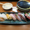イベント演奏帰りに海転すし誠中条店（胎内市江上）の「板さんお任せ(上)８カン」
