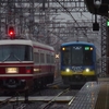 続、南海、30000系試運転を撮る。