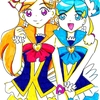 アローハプリキュアお絵かき、あんみつこまちゲット！