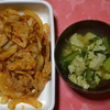 本日のスパイス料理