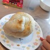 切るのが面倒なので鏡餅を切らずにそのまま焼いてみたら？