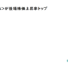 ラキール<4074>が後場株価上昇率トップ2021/7/16