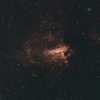 オメガ星雲(M17)を薄雲越しで都内から電視観望！