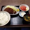 西川口の「あおき食堂」でヒレカツ定食を食べました★