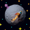 【Blender2.92】星とロケット【要点の覚書】