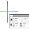 InDesign CS4/CS5で回転させた線の長さを変える冴えたやりかた