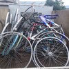 自転車の分解