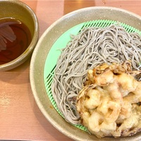 亀有そば（亀有）小海老のかき揚げ天冷しそば