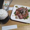 【chawan 仙台パルコ店】ウィンナー珈琲からのローストビーフサラダ
