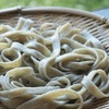 先週の平打ち蕎麦。