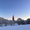 出勤アピールは都心の雪の彼方に