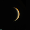金星と月【９月10日撮影】
