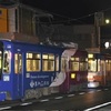 真夜中の試験運行、熊本市電３両編成　市交通局、導入めざす