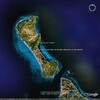 Google Earthでボラカイ島ハケーン