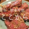 東京都墨田区　焼肉ここから　このレベルの焼肉屋が家の近くにあったら毎日通う