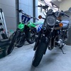 ゼファーχ 徐々に自分好みに、KX100久々エンジン始動