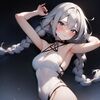 multiple braids (三つ編み複数) by Animagine XL 3.1