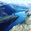 一生に一度は見て欲しい絶景トロルの舌(Trolltunga)へ！！②