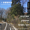 【多摩湖半周】ウォーキング10km　久しぶりに気合を入れる