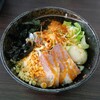【広島つけ麺 油そば カラポックル】2月オープン。外国人観光客も訪れる穴場的な汁なし系ラーメン店(中区中島町)
