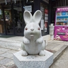 うさぎがかわいい！岡崎神社に行ってきました