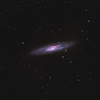 ちょうこくしつ座の銀河NGC253
