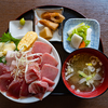 三食丼→マグロ刺身三種盛り合わせ（まぐろ処 凪）