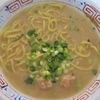 冷凍：日清ごくり。しっかり濃厚  鶏白湯ラーメンを温めて食べました‥