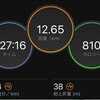 Mペースで12km、不合格。